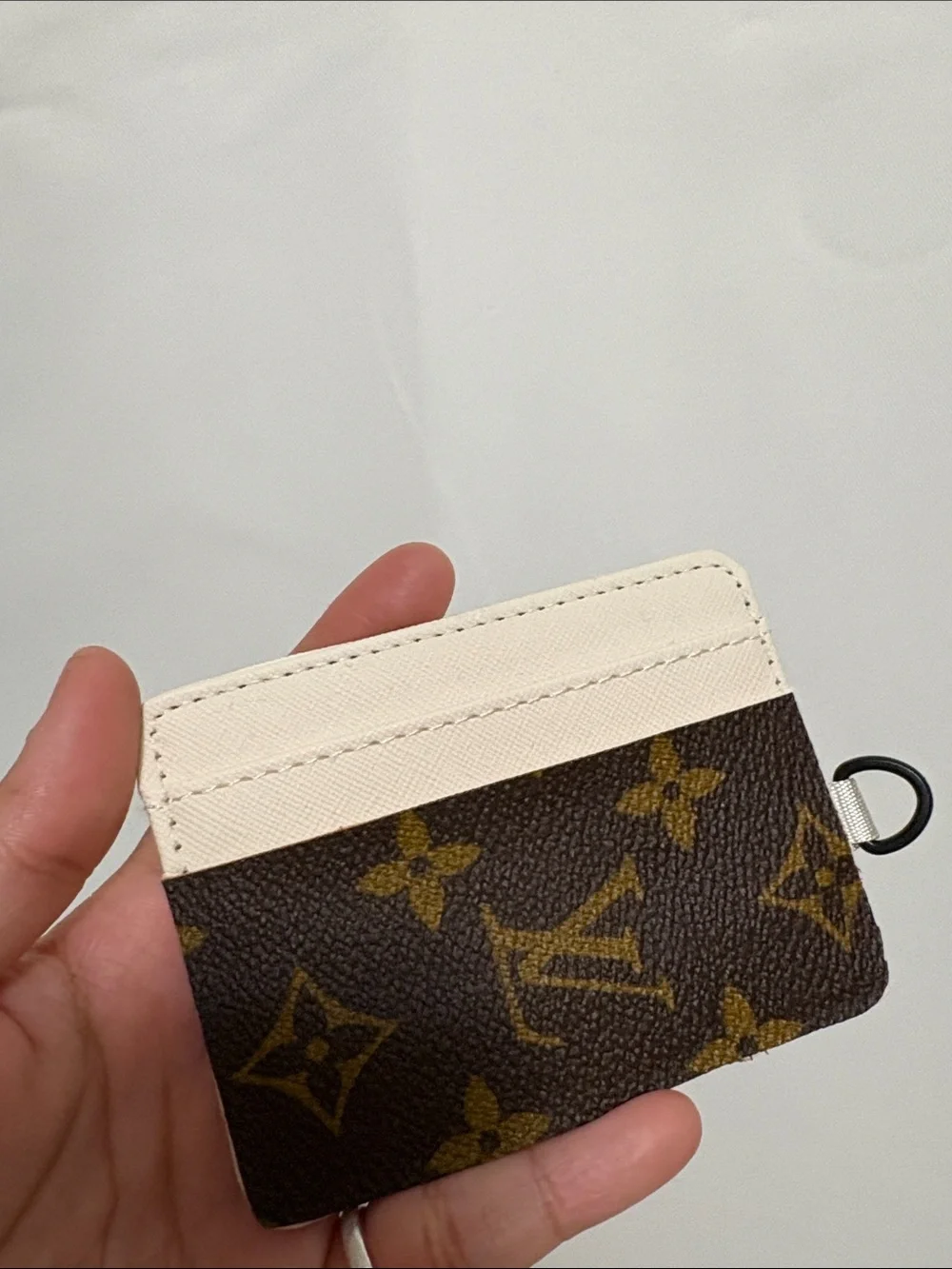 Upcycled Louis Vuitton Monogram Card Holder